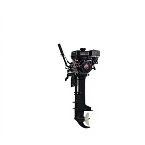 Moteur 4 temps 10 CV refroidi par air avec commande manuelle de bénche inclinable pour bateau de pêche - Product Image 2