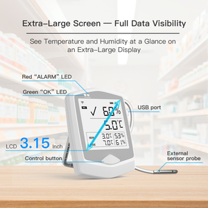 Sigmawit IOT từ xa nhiệt độ độ ẩm hệ thống giám sát đa sử dụng wifi nhiệt độ độ ẩm dữ liệu logger - Product Image 2