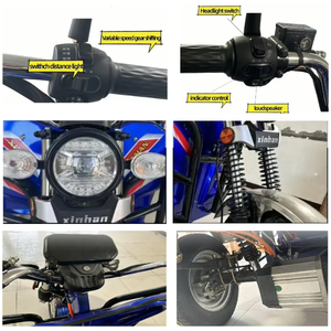 Nuovo Triciclo Elettrico a <span class=keywords><strong>Tre</strong></span> Ruote per Consegne, Vendita Ambulante, Trasporto su Montagna e Carichi Pesanti - Product Image 3