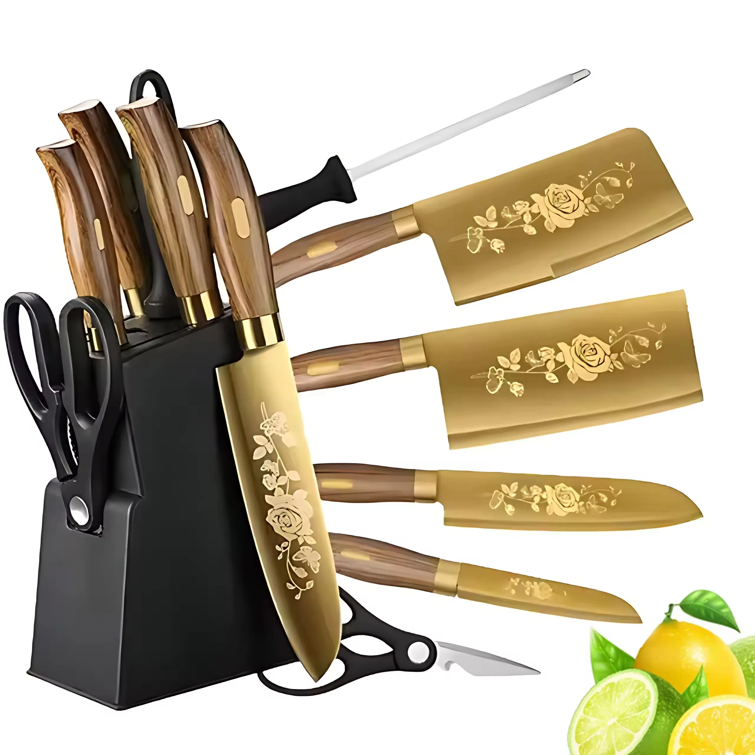 7PCS Kitchen Knife Sets High Quality Durable Blades