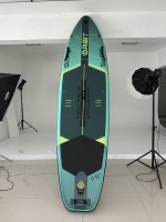 Fabricant Direct - Planche de Paddle Gonflable 11ft6 (35'' de large) pour Yoga, avec Pont Antidérapant et Triple Aileron, Idéale pour le Surf et les Activités Aquatiques (SUP)