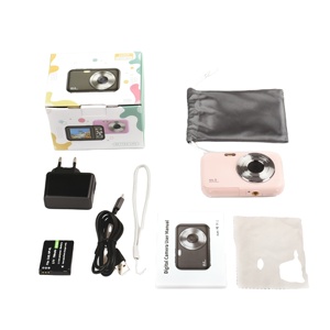Mini appareil photo numérique Ultra HD 1080P 44MP Caméscope rechargeable à écran LCD de 2.4 pouces pour les étudiants Enregistrement vidéo Prend en charge la carte TF - Product Image 6