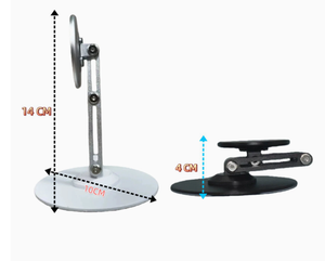 Supporto per Laptop in Lega di Alluminio e Silicone con Fissaggio Magnetico, Rotazione a 360°, Pieghevole e Portatile, per Tablet e Telefoni Cellulari - Product Image 5