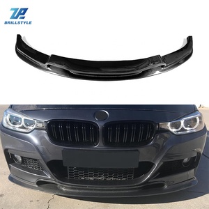For <strong>BMW</strong> F30 <strong>F31</strong> M Sport VRS Style Carbon Fiber Front Bumper <strong>Lip</strong> Splitter 2012-2018