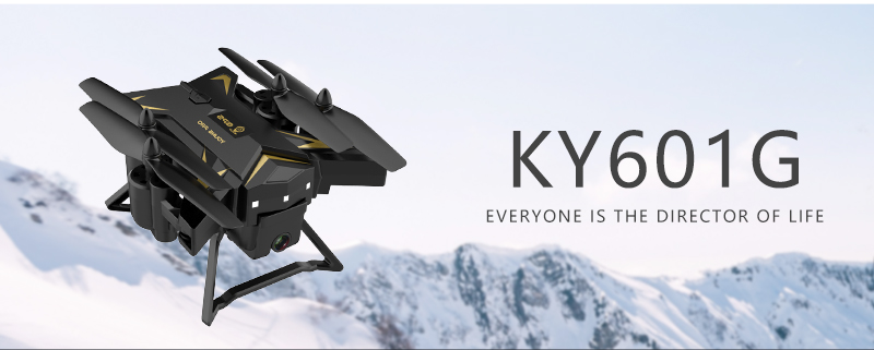 KY601G Drone - 4K GPS Folding HD 5G WIFI FPV Positioning RC