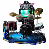Machine de jeu vidéo d'amusement de musique de danse Machine de jeu de musique d'arcade de tambour de jazz électronique d'amusement à vendre