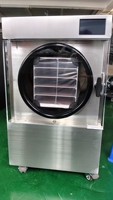 Guxing - Máquina de Secado por Congelación de Alimentos para el Hogar, Capacidad de 6 kg, 10 kg, 20 kg, Control PLC, Bomba Bitzer/Leybold, Acero Inoxidable SUS304, Potencia de 28 kW