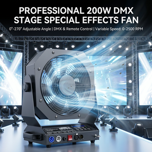 Luces LED <span class=keywords><strong>de</strong></span> 200W con Cabezal Móvil para Escenario/Cámara, Control DMX, para Teatro, Cine, Accesorios <span class=keywords><strong>de</strong></span> Filmación, Bola Mágica Blanca/Verde/Roja - Product Image 1
