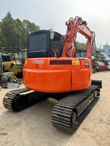 รถขุด ZX75 HITACHI มือสองพร้อมแผ่นยางอเนกประสงค์ส่วนประกอบหลักของ PLC - Product Image 5