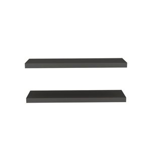 Estante flotante de Metal rústico moderno DB, diseño de Dallas, gris mate para dormitorio, baño, oficina o armario, decoración del hogar - Product Image 2