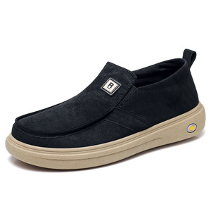 Chaussures en <span class=keywords><strong>toile</strong></span> respirantes pour hommes, design <span class=keywords><strong>sans</strong></span> <span class=keywords><strong>lacets</strong></span>, semelle légère en PVC, confortables pour l'intérieur et l'extérieur, baskets décontractées, tendance 2026 - Product Image 4