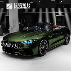 فيلم تغليف السيارات ZIRUI الأكثر مبيعًا باللون الأخضر الزمردي، مقاوم للخدوش ومضاد للأشعة فوق البنفسجية، فيلم حماية الطلاء ذاتي الإصلاح من مادة TPU - Product Image 1