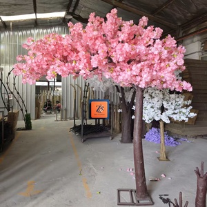 Árbol de <span class=keywords><strong>Flores</strong></span> de Cerezo Artificial Personalizado ZIKE, Árbol de <span class=keywords><strong>Flores</strong></span> de Cerezo Japonés, Árbol de <span class=keywords><strong>Flores</strong></span> de Cerezo Artificial Grande para Exteriores - Product Image 1