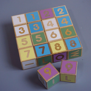 Khối Xếp Hình <span class=keywords><strong>ABC</strong></span> Bằng Gỗ Bộ Khối Chữ Cái Bảng Chữ Cái Khối Xếp Hình Tuổi Trẻ Bằng Gỗ Cho Bé Hiển Thị Tuổi - Product Image 3