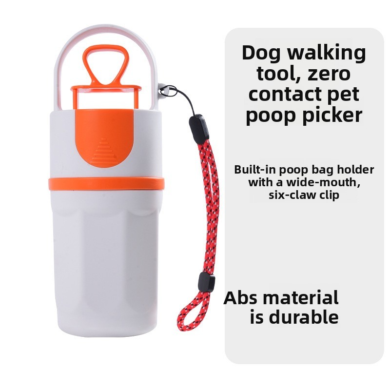 Ramassage WC blanc et rouge