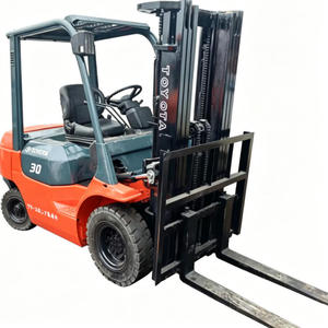 Used 3 Ton Toyota <b>Forklift</b> Original Japan TCM Make Engine Motor Gearbox 4300KG 0-2000 Hours Stock Farm Construction Industries - Product Image 1