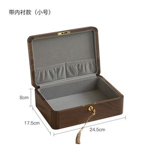 Boîte à souvenirs en <span class=keywords><strong>bois</strong></span> avec couvercle à charnières pour recettes, rangement décoratif, comme boîte à souvenirs, boîtes décoratives en <span class=keywords><strong>bois</strong></span> de noyer - Product Image 5