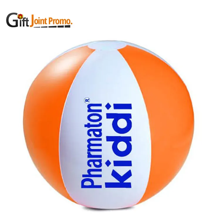 Offre Spéciale LOGO Personnalisé GRAND PVC GONFLABLE Ballon De Plage D'été Plage De L'eau Jouet Ballon Gonflable