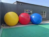 Échantillon Gratuit - Ballon Publicitaire Géant Gonflable à l'Hélium à Couleurs Changeantes pour Événements et Promotion Extérieure