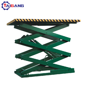 Table élévatrice à ciseaux électrique personnalisable 500 kg, plateforme élévatrice hydraulique portable à profil bas avec forme en U et en E - Product Image 4