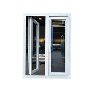 European Design <strong>UPVC</strong> Double Glazing Swing Casement <strong>Window</strong> Customizable Sizes PVC <strong>Window</strong> - Product Image 4