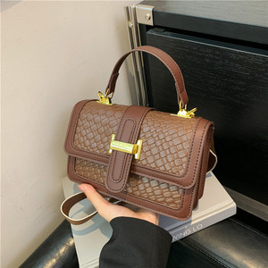 กระเป๋าแฟชั่นใหม่สำหรับผู้หญิงกระเป๋าสะพายไหล่ใบเดียวลายตารางหมากรุกขั้นสูงกระเป๋าผู้หญิงดีไซน์เนอร์ - Product Image 2