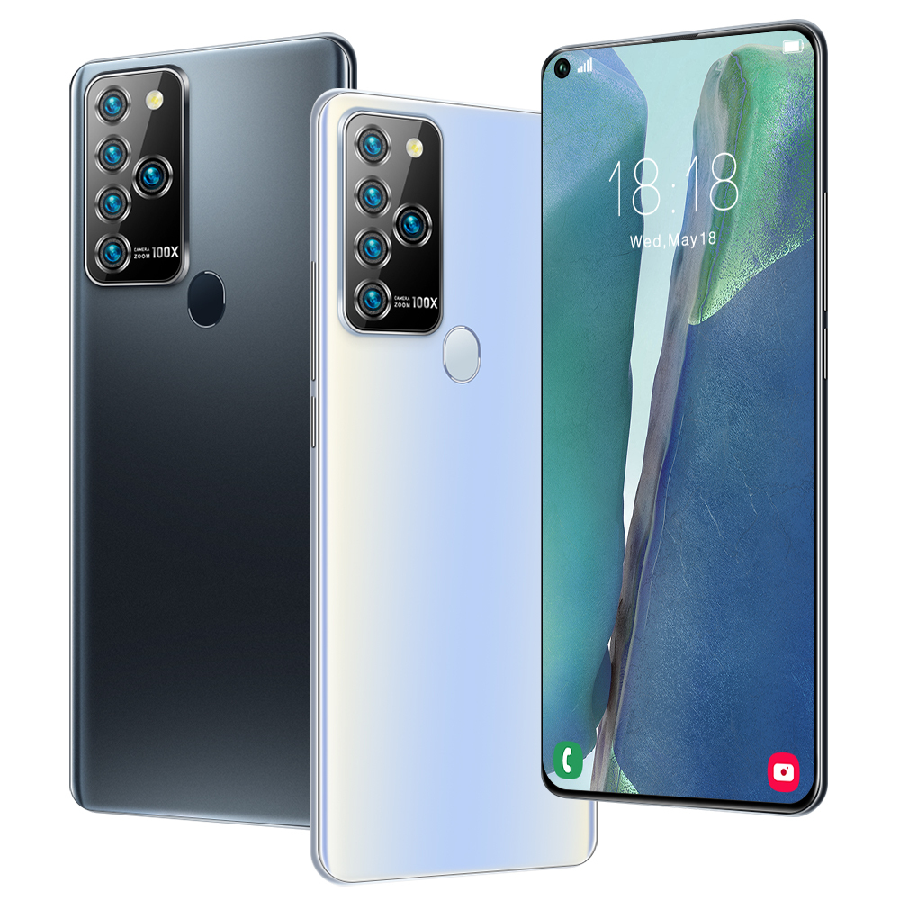 Смартфон Note25U, 12 Гб + 512 ГБ, OLED-экран 7,2 дюйма, Android 10,0, телефон, смартфон с разблокировкой по лицу