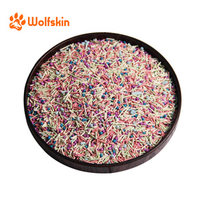 <span class=keywords><strong>Wolfskin</strong></span> Litière écologique pour chat en tofu Forme de bande sans poussière le meilleur choix pour l'hygiène féline Vente en gros - Product Image 3