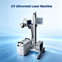 Machine de marquage laser UV personnalisée pour le métal, le silicone et le cuir, offrant un marquage précis et des traces claires.