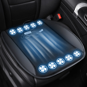 Fundas de Asiento de Coche con Ventilación y Transpirabilidad para el Verano 2025, Cubiertas de Asiento de Coche con Disipación de Calor, Almohadilla Refrigerante - Product Image 1