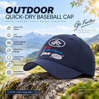 Op maat gemaakte paarse snel drogende baseballcap voor dames, vintage zonnehoed voor grotere hoofden met geborduurd logo, lage minimale bestelhoeveelheid