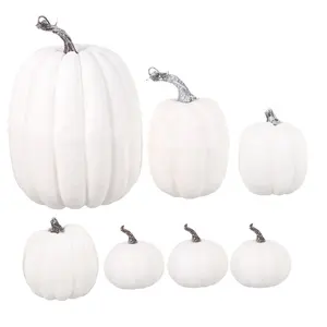 Halloween decor cheap custom shaped artificial foam pumpkin