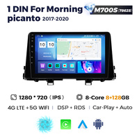 NaviFly Radio Mobil Android Terbaru dengan GPS Navigasi untuk KIA Morning Picanto 2017-2020 Mendukung Output AV  Auto Android