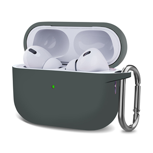 Étui souple antichoc en silicone tendance avec crochet pour AirPods <span class=keywords><strong>Pro</strong></span> 2 – <span class=keywords><strong>Prix</strong></span> usine - Product Image 4