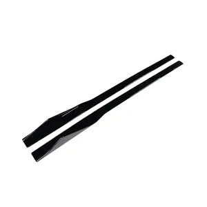 Car Parts MTC Style ABS Side Skirts Extension Side Skirt For BMW F87 M2 Competition 2016+