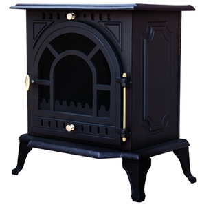 Chimenea Multicombustible <span class=keywords><strong>de</strong></span> Alta Eficiencia Europea con Diseño Ecológico 2022, Estufa <span class=keywords><strong>de</strong></span> <span class=keywords><strong>Leña</strong></span> <span class=keywords><strong>de</strong></span> Hierro Fundido - Product Image 5