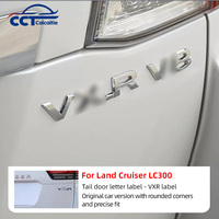 Badge de voiture en ABS chromé de qualité supérieure, logo brillant VXR, emblème autocollant pour tous types de voitures, commande minimum 1 pièce