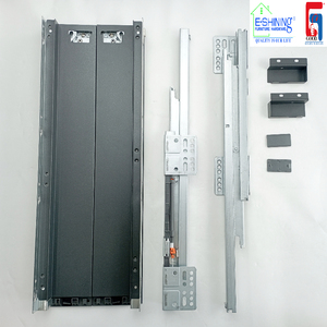 Bán Buôn Chất Lượng Cao Mỏng Ngăn Kéo Đường Sắt Ngăn Kéo Thanh Trượt Kim Loại Hộp Mềm Đóng Ngăn Kéo Trượt - Product Image 4