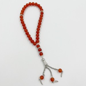 Jiojew Customize Wholesale <strong>Pakistan</strong> Arab 33 PC 8mm Muslim Prayer Glass Beads Islamic Gift for Rosary Tasbin Tassels <strong>Bracelet</strong> - Product Image 2