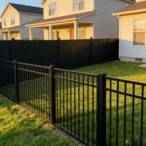 Nuovo Pannello Recinzione Orizzontale in Alluminio a Doghe per Privacy, Moderno per Giardino, Cortile, Sicurezza Residenziale, Ringhiera Fai-da-te, Installazione Facile - Product Image 2