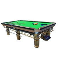 Vente en gros de billard chinois noir 8 boules style 9 pieds pour usage commercial ou domestique