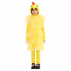Disfraz de pollito amarillo para niños, disfraz de cosplay para uso en escenario - Product Image 5