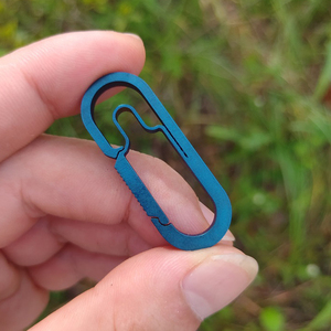 Móc Chìa Khóa Titan 4Cm 1.57Inch <span class=keywords><strong>EDC</strong></span> Trọng Lượng Nhẹ Chất Lượng Cao - Product Image 3