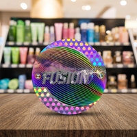 Autocollant holographique 3D personnalisé, étiquette anti-contrefaçon pour faux cils, mascara et dentifrice