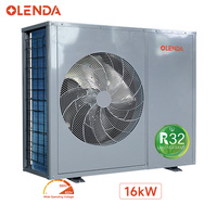 Bomba de Calor de Aire a Aire R32 de 9.5KW, Monobloque Metálica de Alta Eficiencia Energética para Hogares, Hoteles y Exteriores, con Certificación CE