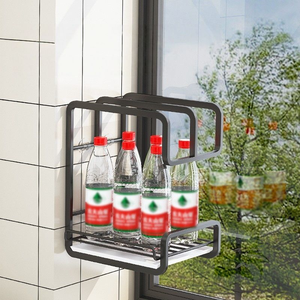 Étagère de rangement en métal pour essuie-mains, installation facile, durable, avec drainage ventilé, double couche, support suspendu pour comptoir de <span class=keywords><strong>cuisine</strong></span> - Product Image 4