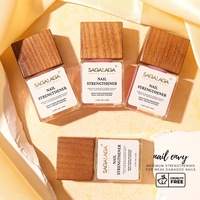 SAGALAGA Sérum fortifiant pour ongles bio, Traitement pour la croissance des ongles, Répare les ongles faibles et cassants, Soin des ongles, Vernis à ongles, Marque privée pour salon