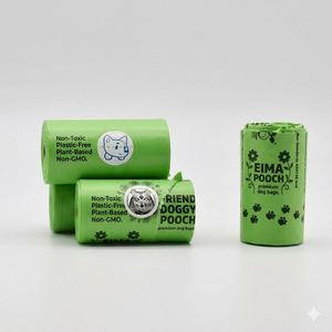 Dog Poop Bags 270 Count Premium <b>Compostable</b> Extra Thick Leak Proof Scented with Holder - Product Image 2