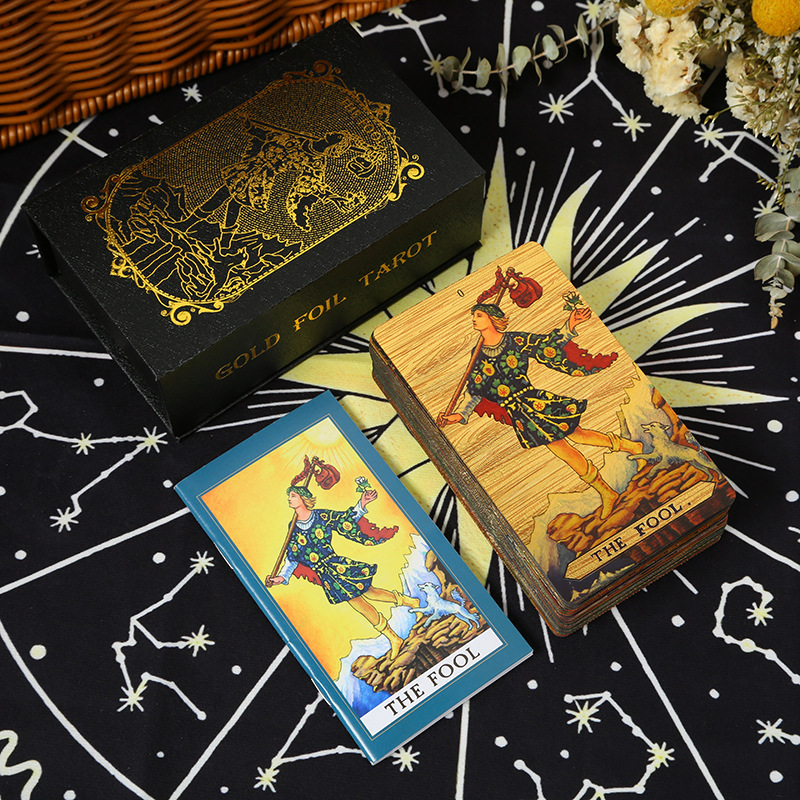 Cartas del Tarot: el diamante inglés edición caja de regalo conjunto