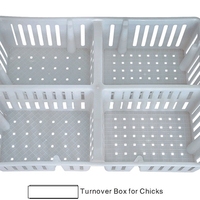 Vente Panier de transport Caisses à poulet en plastique professionnelles Caisses à poulet Boîtes de transport en plastique